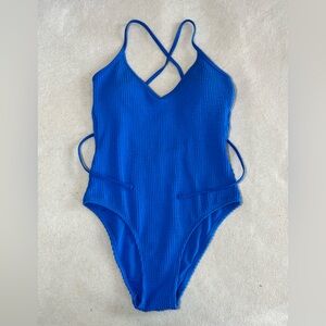 No Boundaries Blue Women's One Piece Swimsuit